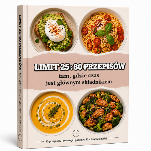 80 przepisów w 25 minut (lub mniej)